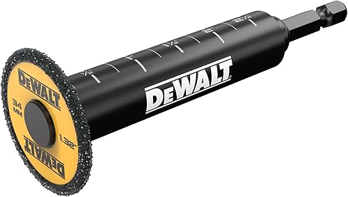 DEWALT Impact Connect Rohrschneider, PVC-Schneider, Diamant-Körnung, Schneidrad (DWAIPCIR) - Cheap-Us