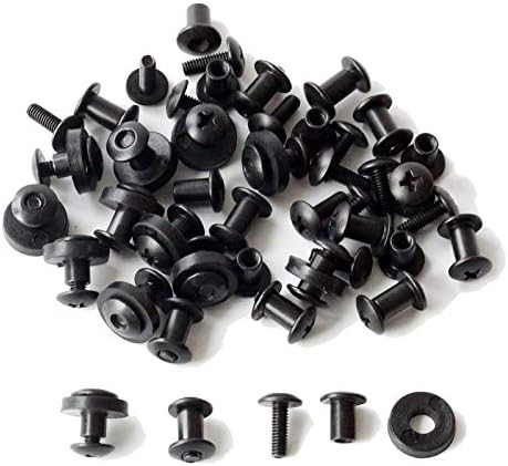 Froiny 24 Stücke Tek Lok Schraube Set Chicago-Schraube Waschmaschine Für Kydex Hülle Hand Werkzeugteile - Cheap-Us