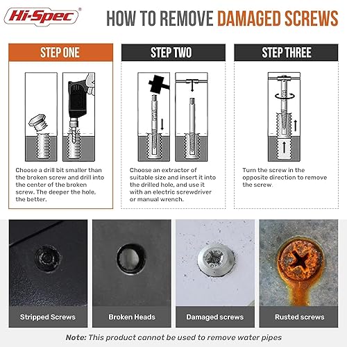 Hi-Spec 130 tlg. Bohrer Bit Set in 8 Größen (1-10 mm). HSS-Titan, Steinbohrer set, Mauerwerks- & Brad-Point-Bitsatz für Metall, Holz, Kunststoff, Ziegel & Beton. Satz in einem Aufbewahrungskoffer - Cheap-Us