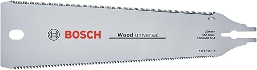 Bosch Sägeblatt Ryoba 250mm (Ersatzsägeblatt für Japansäge Ryoba 250mm; für Holz und Kunststoff; präzise Schnitte; beidseitig verzahnt 7-10 TPI/ 17 TPI; ultrascharfe Zähne 3 PT; SK5 Stahl) - Cheap-Us