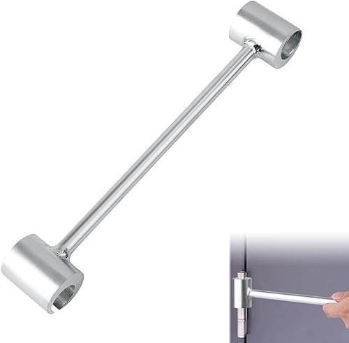 schraubenschlüssel einstellen scharnierabständen, 23-25mm Türscharnier-Einstellwerkzeug Scharnier-Einstellschlüssel Türscharnier-Reparaturwerkzeug Brandschutz-Reinraum-Sicherheitstüren(Silber) - Cheap-Us