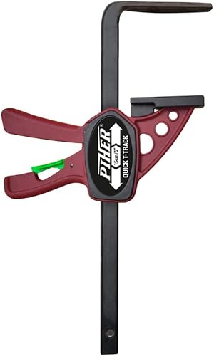 Piher MINI QUICK T-TRACK 22cm 52103 Schraubzwinge für Führungsschienen - Cheap-Us