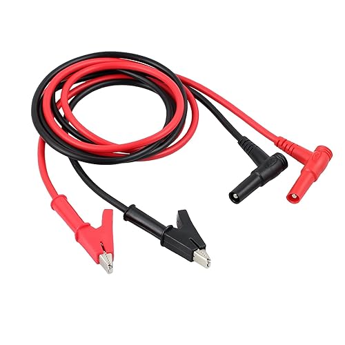 Proster 15A Multimeter Leitung 1 Paar Elektronik-Testleitung Bananenstecker zu Krokodilklemme mit schwere Ausführung - Cheap-Us