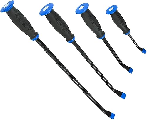 HASKYY I Stemmhebel-Satz-Set I Reifen-Montiereisen-Satz I 300-400 - 500-600 mm I Kunststoffgriffe mit Schutzkappen | Brechstangen Brecheisen - Cheap-Us