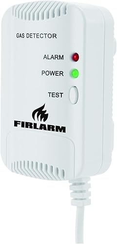 Firlarm - Gasmelder Alarm Brennbares LPG City Erdgas Methan Propan Butan Melder - Cheap-Us