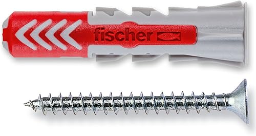 Fischer – Dübel Duopower mit Schraube, grau, 544016 - Cheap-Us