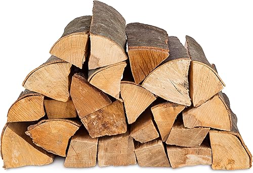 30kg Brennholz 100% Buchenholz für Kaminofen, Ofen, Lagerfeuer, Feuerschalen, Opferschalen, Buchenholz, Kaminholz, Feuerholz, Holz (30kg) (25 cm Holzscheite 30 kg) - Cheap-Us
