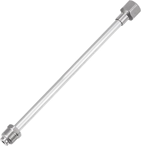 QUARKZMAN Airless Farbe Spritzgerät Verlängerung Stab 12'x0.47' Verlängerung Sprüh Pistole Farbe Edelstahl Stahl Schnittstelle Universelles Ersatz Werkzeug für Airless Spritzgerät - Cheap-Us