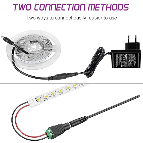 12V 2A Netzteil, AGOTD 24W Transformator AC 220-240V zu DC 12Volt Trafo, EU Stecker für LED Streifen CCTV Kamera Radio Gehäuse Lüfter Router - Cheap-Us