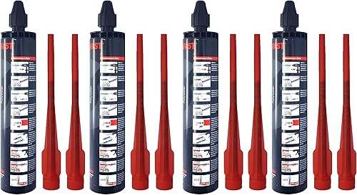 4x Remstaler VERBUNDMÖRTEL 300ml | -HÖCHSTE QUALITÄT- made in GERMANY | Injektionsmörtel | Montagemörtel - Cheap-Us