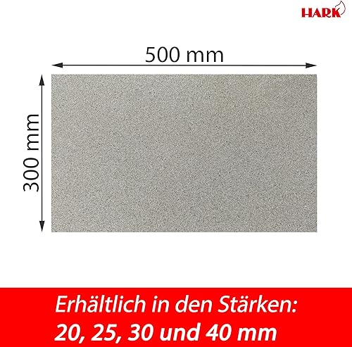 Thermax Vermiculite Platten 500 x 300 mm, 20 mm Stärke, Wärmedämmung, Brandschutz, Selbstzuschneidbar, Hohe Stabilität, Geringes Gewicht - Cheap-Us