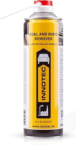 Innotec Seal and Bond Remover Klebstoff- & Dichtmassenentferner - Etikettenentferner 500 ml Spraydose - Etikettenlöser - Entfernen von Klebstoffresten, Dichtmassenresten, Teerspritzer, Baumharz - Cheap-Us