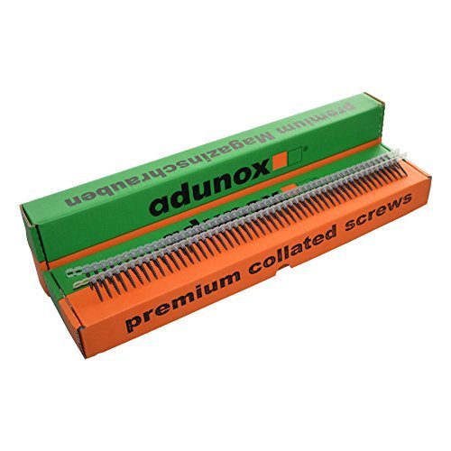 adunox Gurtmagazinschrauben / Magazinschrauben 3,9 x 35 mm mit Feingewinde 3VE (3000St) - Cheap-Us