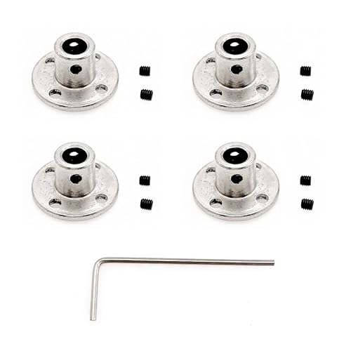 JZK Set mit 4 Flanschfittings für 6mm Modell Motorwellen - Cheap-Us