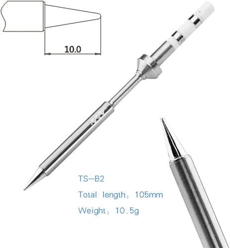 TS-C4 Mini Edelstahl Lötspitzen Ersatz Lötkolben Tipps für TS100 Lötkolben - Cheap-Us