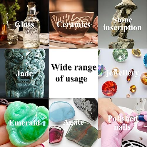 ZFYQ Hartmetall Frässtifte mit Doppelschnitt, Wolframstahl, mit 1/8' Schaft für Schnitzen, Metallpolieren, 10 Stück - Cheap-Us