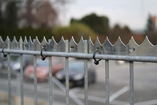 foto-kontor 50m Bandstacheldraht auf der Rolle S-Draht Natodraht Stacheldraht 30mm Klingen mit Ösen - Cheap-Us