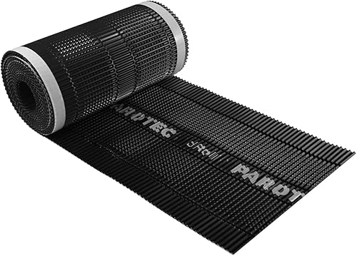 Alu-Firstrolle 300mmx5m Rollfirst Vollalu Gratrolle Dachrolle Firstband Gratband schwarz - RAL 9005 - Cheap-Us