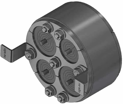 Gummi-Press-Dichtung variabel Außendurchmesser 100 mm/Tiefe 40 mm für Hauseinführung von Kabel und Rohre 8x 4 mm bis 20 mm - Cheap-Us