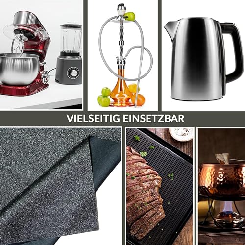 FireMat Silk Edition 75x50cm.Feuerfeste Unterlage.rutschfest.Polstermöbel Schutztuch. Sofaüberwurf. Schutz vor Hitze und Glut. Fleckenschutz für die Couch - Cheap-Us