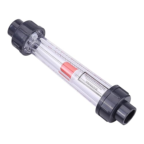 25-250L/H Rotameter Kunststoffrohr Typ Sofortige Flüssigkeit Wasserdurchflussmesser DN15 - Cheap-Us