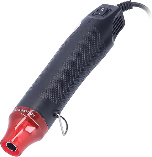 Mini Heißluftgebläse, Robust Langlebig 200℃ 390℉ Tragbare Heißluftpistole Breite Anwendung ABS-Kunststoff außen für DIY-Projekte(Europäischer Standard 230V) - Cheap-Us