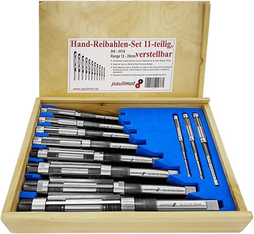 PAULIMOT Handreibahlen-Set 11-teilig, verstellbar 12,0-35,0 mm, Passung H4 - H14 - Cheap-Us