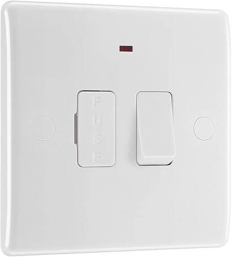 Masterplug Nexus 852 13 A Moulded Switched Fused Connection Unit with Neon by Masterplug - Cheap-Us