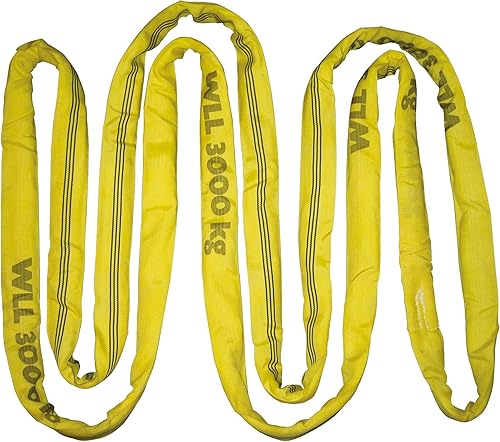 Kerbl Rundschlinge, Tragkraft 3t/6t Umfang 6m, doppelt ummantelt - Cheap-Us
