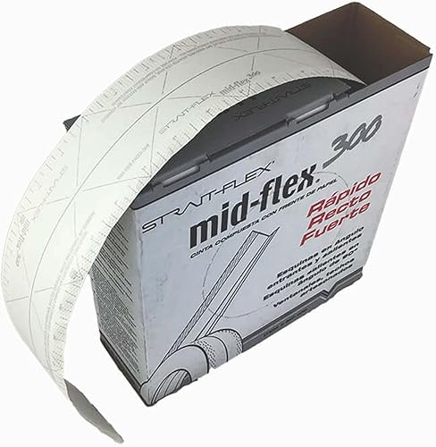 Strait-Flex Papierkantenprofil 'Mid-Flex 300' für Kanten im Trockenbau - Cheap-Us