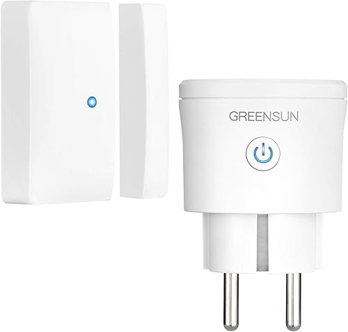 GreenSun Fensterkontaktschalter Dunstabzugshaube - Fensterkontaktschalter, Fensterschalter Dunstabzugshaube, Fensterkontakt Funk Abluftsteuerung für Kamin, Dunstabzugshaube, Garage - Cheap-Us