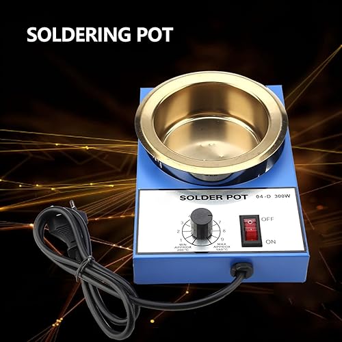 300W 250W Löttopf Metalllöten Entlötbad Kapazität 1200g 800g für Lötkolben (300w) - Cheap-Us