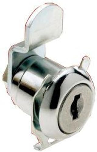 Burg-Wächter Universalzylinder, Ersatzzylinder für Briefkästen/Spinde/Schaukästen, Universalzylinder mit 2 Wendeschlüsseln, ZBK 71, verchromt - Cheap-Us