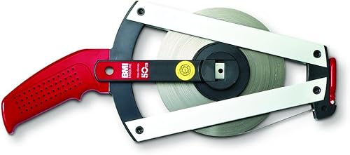 BMI 320031030A Kunststoff-Bandmaß, glasfaserverstärkt, Breite 13 mm, Länge 30 m - Cheap-Us