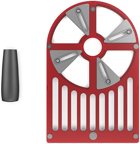 Oberfräse Grundplatte, 2-In-1Aluminiumlegierung Kantenfräse Grundplatte, Holztrimmer Basis für 65mm Schneidemaschine, Mit Skala Fräse Grundplatte, Handfräser Werkzeug für Möbel Trimmmaschine - Cheap-Us