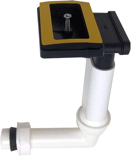 Überlauf-Set für Spülen mit flachem Überlauf in Ablagefläche neben dem Becken - rechteckig - 50 mm x 80 mm - Cheap-Us