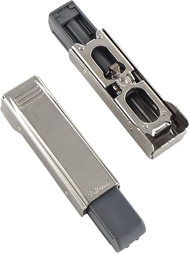Blum 118500436 Clip-Top Scharnierbefestigung für Eckanschlag 10 Stück, silber, Länge: 73 mm - Cheap-Us