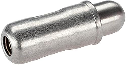 HALDER Federndes Druckstück, glatte Ausführung, mit Bund und Bolzen/Hülse und Bolzen aus rostfreiem Stahl | d1=4 mm | 22080.0104 - Cheap-Us