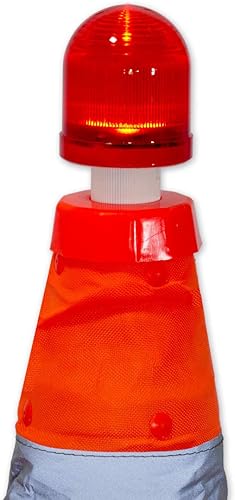 Aufsetzleuchte rot für faltbare Pylonen - Cheap-Us