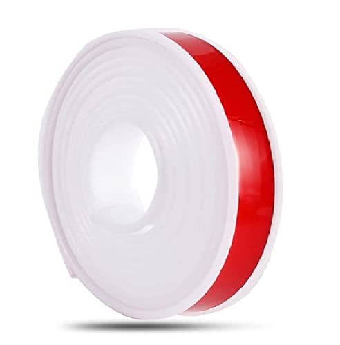 Furniture Veneer Edge Tape Edging, Kantenumleimer Selbstklebend,Umleimer,Zierleiste Selbstklebend,U-Förmig TPE Kantenumleimer für Schrankreparatur,Möbelrestaurierung und Renovierung (3m×17mm,Weiß) - Cheap-Us