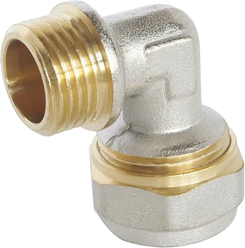 SOMATHERM FOR YOU - 3774-20-20S - Druckbogen für Ø20 Mehrschichtiges Rohr - Male 20/27 (3/4 '') - Cheap-Us