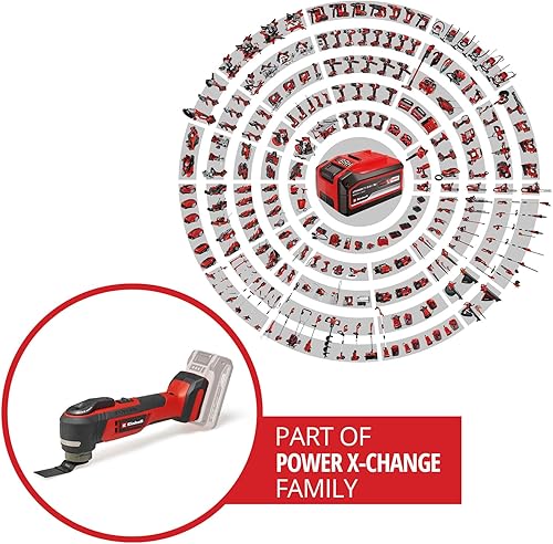 Einhell Professional Akku-Multifunktionswerkzeug TP-MG 18 Li BL-Solo Power X-Change (18 V, 3 Funktionen, magnetische Werkzeugaufnahme, inkl. Zubehör, ohne Akku) - Cheap-Us