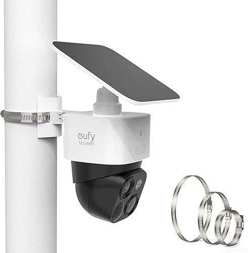 Kamera Halterung für eufy Security SoloCam S340, Verstellbare Masthalterung Pole Montagehalterung Wandhalterung für Eufy S340, Kamera Halter Zubehör für eufy Solocam S340 - Cheap-Us