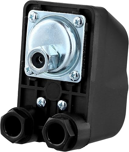 QWORK® Druckschalter 230V 1-phasig, 1/4' Druckschalter Wasserpumpe, für Gärten, Wasserpflanzen - Cheap-Us