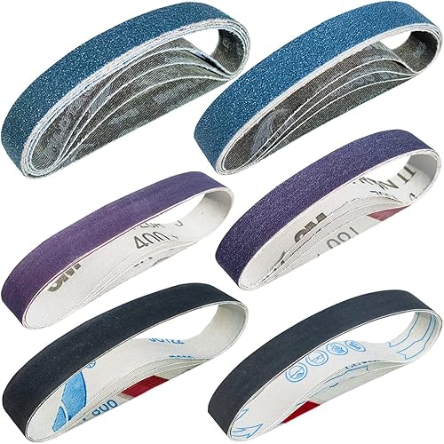 48 Stück 1,9 x 30,5 cm Messerschärfband-Set, Ersatz-Schleifbänder für scharfe Messer und Werkzeugschärfer Ken Onion Edition (WSKTS-KO), Körnung 80/120/180/400/800/1200 - Cheap-Us