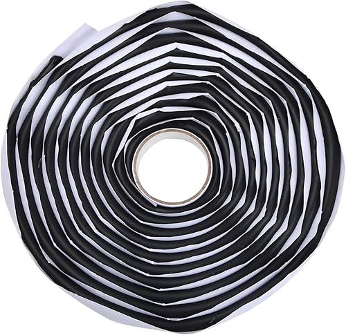 Butylrundschnur Schwarz Selbstklebend Wasserdichtes Reparatur Butylkautschuk Klebeband Wasserdicht für Auto Windschutzscheibe Selbstklebendes, wasserdichtes Dichtungsban - Cheap-Us