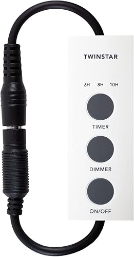 TWINSTAR Controller mit Timer und Dimmer für Aquarium-Licht | 5-24 VDC und bis zu 150 W | Hergestellt in Südkorea - Cheap-Us