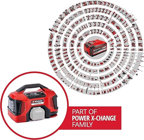 Einhell Hybrid-Kompressor PRESSITO Power X-Change (18 V, max. 11 bar, 31 cm Schlauchlänge, inkl. 3-tlg. Adapter-Set, ohne Akku) - Cheap-Us