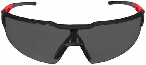 Milwaukee Schutzbrille getönt, kratzfest und beschlagfrei, Schwarz, One Size (4932478764) - Cheap-Us