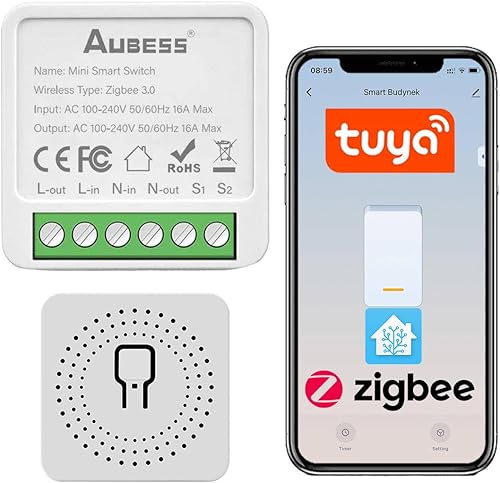 Sone Smart One Mini Zigbee Relay Tuya Eintrittsschalter 16A 3680W - Cheap-Us